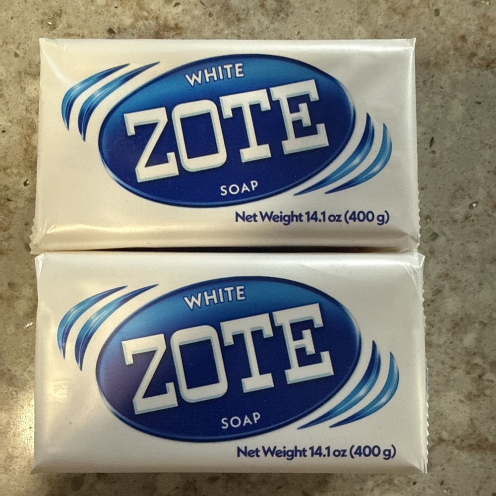 ZOTE White Laundry Soap 14.1 Oz - NEW - LOT of 2